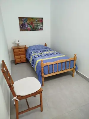 Cama o camas de una habitación en Casa Magec