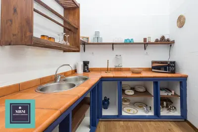 Una cocina o zona de cocina en Casablanca VV Agaete