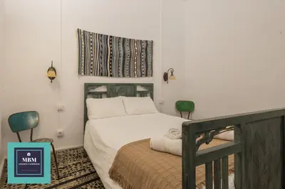 Cama o camas de una habitación en Casablanca VV Agaete