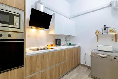 Una cocina o zona de cocina en Padilla 56