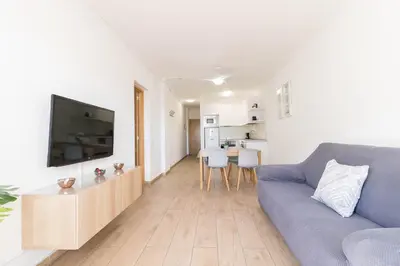 Una cocina o zona de cocina en EMIL APARTMENT - Agaete Parque
