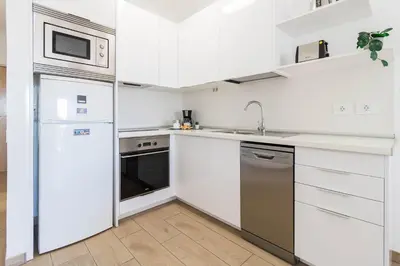 Una cocina o zona de cocina en EMIL APARTMENT - Agaete Parque