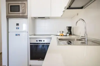 Una cocina o zona de cocina en EMIL APARTMENT - Agaete Parque