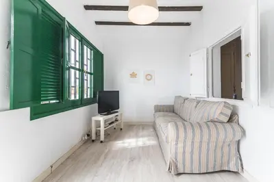 Zona de estar de Home2Book Oceanfront Bliss in Taliarte