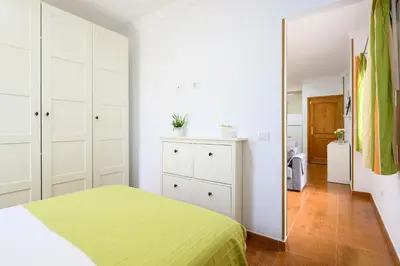 Cama o camas de una habitación en ROSALES BEACH