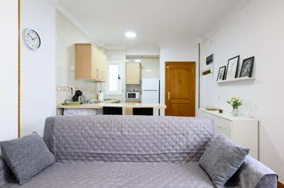 Una cocina o zona de cocina en ROSALES BEACH