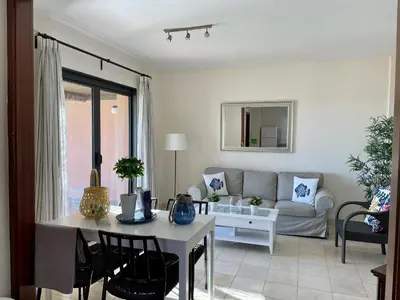 Zona de estar de Villa 1 in Salobre Golf with private pool and great views