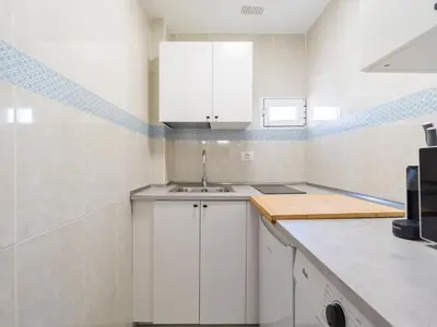 Una cocina o zona de cocina en Precioso estudio en Las Canteras