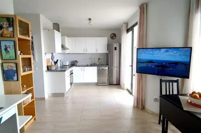 Una cocina o zona de cocina en Vista Mar Arguineguín