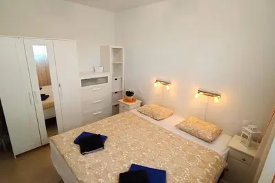 Cama o camas de una habitación en Vista Mar Arguineguín