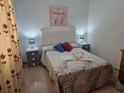Cama o camas de una habitación en Vivienda CLEO - Arinaga