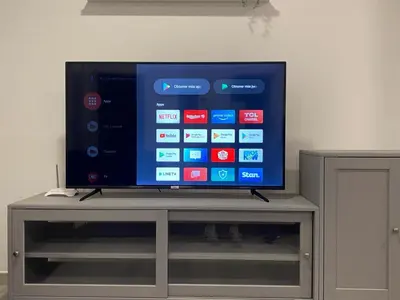 Una televisión o centro de entretenimiento en Casa BagaCera 