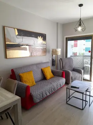 Zona de estar de Casa Lola