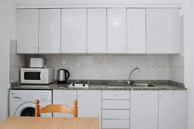 Una cocina o zona de cocina en Apartamento Sol y Mar