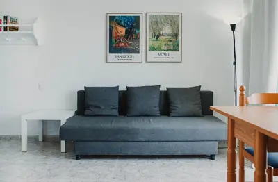 Zona de estar de Apartamento Sol y Mar