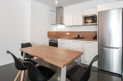 Una cocina o zona de cocina en La Casa de San Juan - DORAMAS
