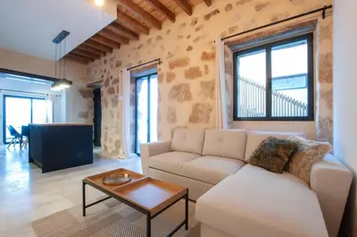 Zona de estar de La Casa de San Juan - BENTEJUI