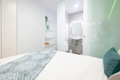 Cama o camas de una habitación en Dream Loft Las Canteras Beach