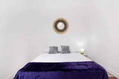 Cama o camas de una habitación en Vencejo & Citrina Houses - Peaceful Nature Stays Just Minutes from the City