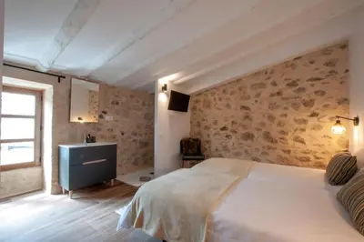 Cama o camas de una habitación en La Casa de San Juan - Tenesor