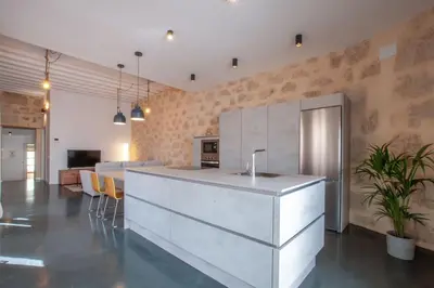 Una cocina o zona de cocina en La Casa de San Juan - Tenesor