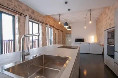 Una cocina o zona de cocina en La Casa de San Juan - Tenesor