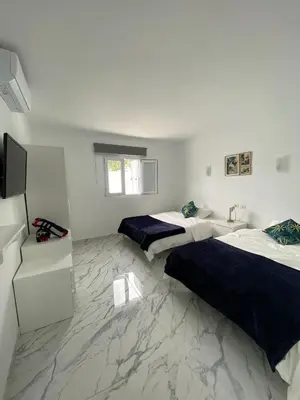 Cama o camas de una habitación en Villa Cecilia, Maspalomas (Nuevo a estrenar)