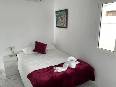 Cama o camas de una habitación en Villa Cecilia, Maspalomas (Nuevo a estrenar)