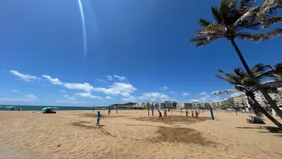Playa de o cerca de esta casa o chalet