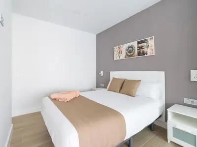 Cama o camas de una habitación en Urban Square 2B12 By CanariasGetaway