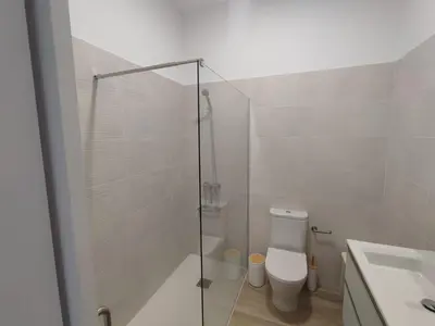 Un baño de Relax bungalow with parking