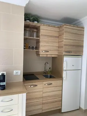 Una cocina o zona de cocina en Sol y Sea Holiday Homes Don Paco