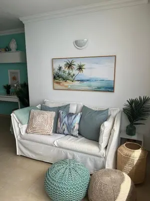 Zona de estar de Sol y Sea Holiday Homes Don Paco