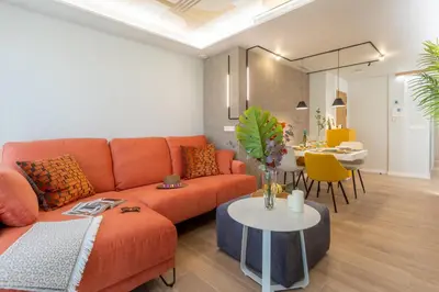 Zona de estar de Eleven Boutique Apartments by Airnest