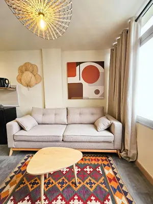 Zona de estar de Design Flat