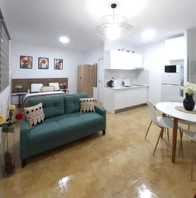 Una cocina o zona de cocina en Roque's House