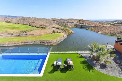 Paisaje cerca de esta villa