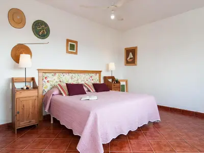 Cama o camas de una habitación en Rural Village Salobre by VillaGranCanaria