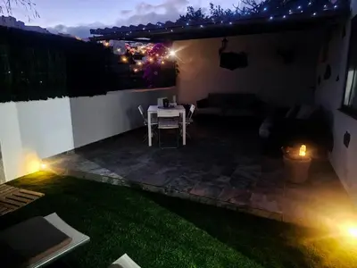Jardín al aire libre en CASA MAMASICA