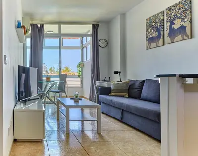 Zona de estar de Barbados Playa del Ingles Apartamento