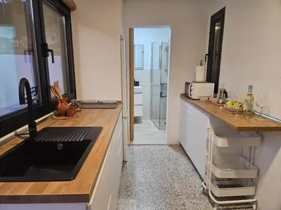 Una cocina o zona de cocina en Casa Ansite