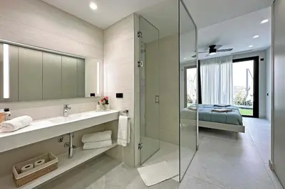 Un baño de Salobre Los Veroles Golf