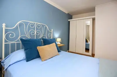 Cama o camas de una habitación en Beritzia 3, relax a 200 mts del mar!