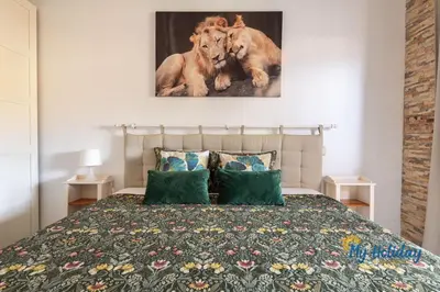 Cama o camas de una habitación en Casa Noray del Mar