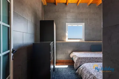Cama o camas de una habitación en Casa Noray del Mar