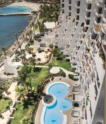 Piscina en o cerca de Penthouse Urbanizacion Montemarina Anfi del Mar