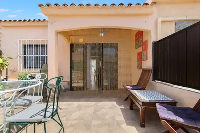 Un balcón o terraza de Villa Cactus