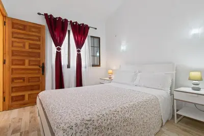 Cama o camas de una habitación en Villa Cactus