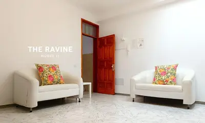 Zona de estar de The Ravine House II