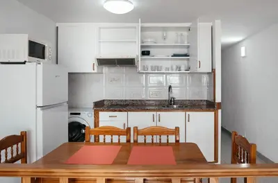 Una cocina o zona de cocina en Apartamento Tamaravista 2